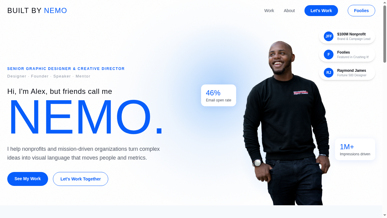 Nemo — Senior Graphic Designer & Creative Director
